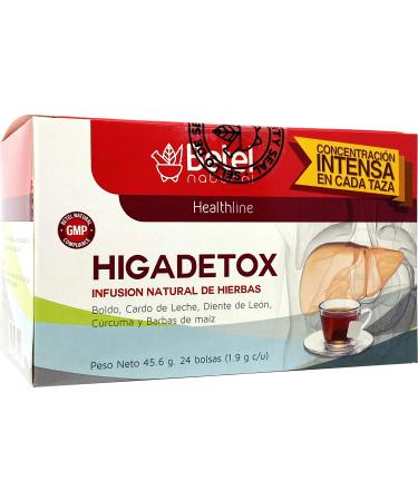 Higadetox Tea by Betel Natural - Healthy Liver Detox - 24 Tea Bags