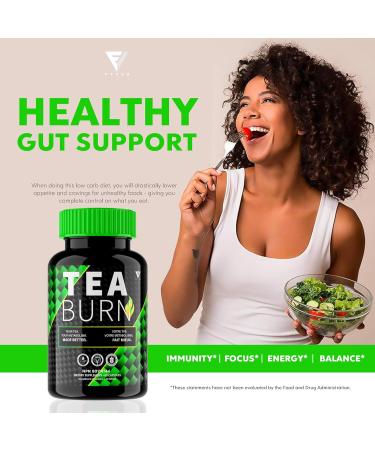 (2 Pack) Tea Burn Green Tea Supplement TeaBurn Capsules Tea Burn Add to Tea Supplement Green Tea Energy Support Supplement Women Men TeaBurn Maximum Strength Advanced Capsule Formula (120 Capsules) - Buy Online on GoSupps.com