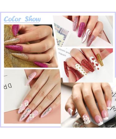 Acrylic Nail Kit for Beginners | Complete Set with Drill & UV Light | Professional Acrylic Powder & Glitter Decorations | Perfect Gift for Women - Buy Online on GoSupps.com