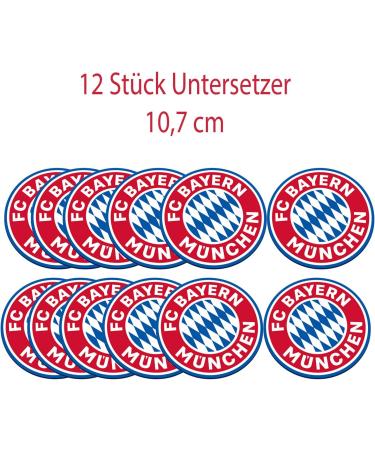 FC Bayern Munich Party Set | XL 34-Piece Football Party Accessories | Perfect for Football Parties & Birthdays - Buy Online on GoSupps.com