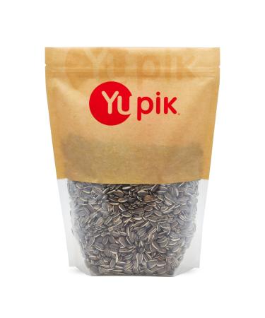 Yupik Raw Sunflower Seeds in Shell 1 kg Kosher Vegan Unsalted Unroasted Seeds with Shell Salt-Free Oil-Free Source of Iron & Fiber Plant-Based Protein Healthy Snack 1 kg (Pack of 1)