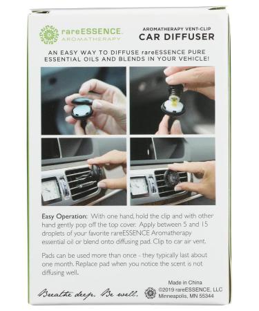 Aromatherapy Vent-Clip Car Diffuser - Enhance Your Drive with Essential Oils | Buy Internationally - Buy Online on GoSupps.com