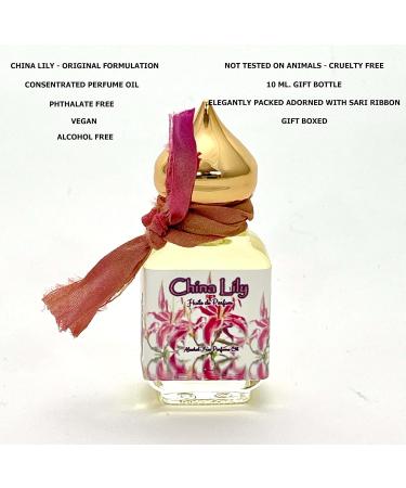 CHINA LILY* Original Perfume Oil* Long Lasting *Vegan *Phthalate Free *Alcohol Free * 10 ml. Gift Bottle * - Buy Online on GoSupps.com