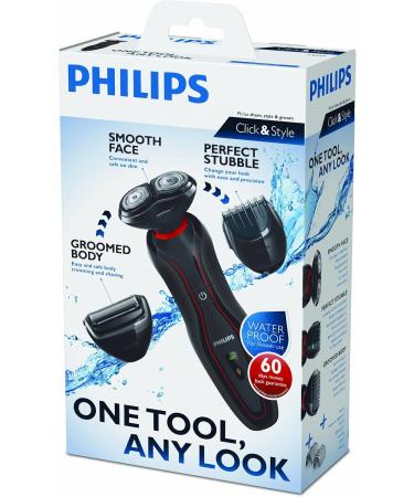 Philips Click and Style YS534/17 3-in-1 Shave Groom and Style - Buy Online on GoSupps.com