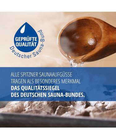 Spitzner Sauna Infusion Melisse-Honey 1000ml | Refreshing Natural Sauna Oil for Wellness & Relaxation - Buy Online on GoSupps.com