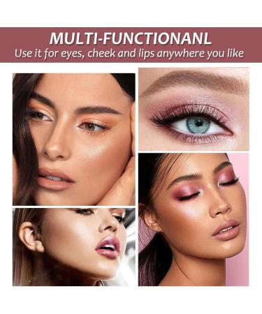 Rose Gold Eyeshadow Pencil Stick - Waterproof & Long-Lasting Metallic Shimmer Eyeliner Pen - Buy Online on GoSupps.com