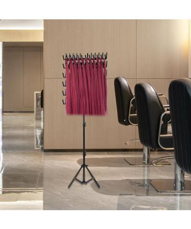 Aufquwk Height Adjustable Braiding Hair Rack | Height Adjustable Hair Separator Stand With 144 Pegs | Hair Separator Stand Display Stand With Braiding Hair Supplies For Hairstylists - Buy Online on GoSupps.com