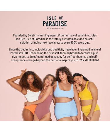 Buy Isle of Paradise Fake Tan Mousse Dark 200ml Vegan Self-Tanning Foam with Natural Ingredients | International Shipping Available - Buy Online on GoSupps.com