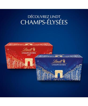 Lindt - Ballotin CHAMPS- LYS ES Assorti - Assortiment de Chocolats au Lait Noirs et Blancs Pralin Croustillants et Onctueux - Id al pour No l 216g Ballotin Mix 216g - Buy Online on GoSupps.com