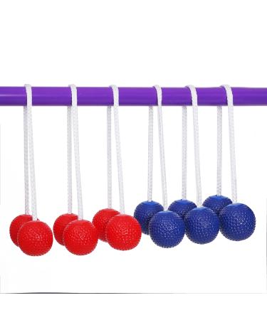 Keehoo Ladder Ball Replacement Balls Ladder Toss Game Balls Soft Rubber Golf Balls