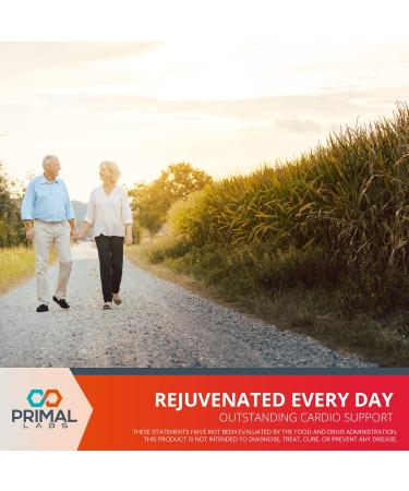 Primal Health CardioRelax AO - Coenzyme Q10 Bioperine & Olive Leaf Extract - 60 Capsules | Optimal Heart Health Support International Shipping - Buy Online on GoSupps.com