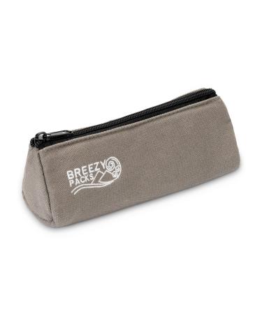 Breezy Basic (Small) | BreezyPacks Medicine Cooling case | Keeps Medicine at Room Temperature | Recharges by Itself - No wetting Freezing or Electricity | EpiPen and Insulin Travel Bag (Grey)
