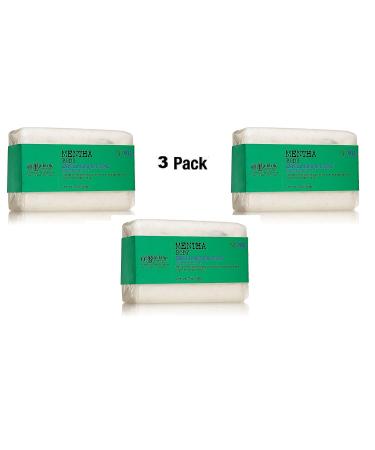 Lot of 3 C.O. Bigelow Mentha Body Exfoliating Bar Soap 7.0 oz - Hydrating Mint Soap Bundle - Buy Online on GoSupps.com