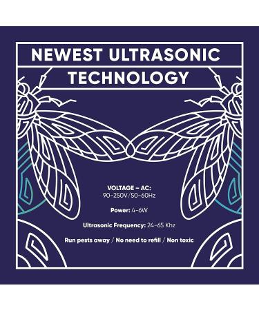 BRISON Ultrasonic Pest Repellent Plug in - 2 Pack for Mice, Rats, Spiders Control - Non-Toxic Electronic Repellent for Indoor Rodent and Insect Repellent - Buy Online on GoSupps.com