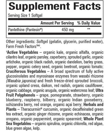 Natural Factors Pantethine B5 450 mg - 60 Softgels for Energy & Stress Support - Buy Online on GoSupps.com