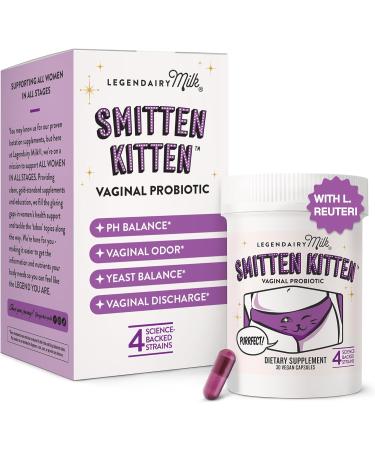 Legendairy Milk Mane Event Hair Growth Vitamins + Smitten Kitten Vaginal Probiotic for Women s Intimate Health - Buy Online on GoSupps.com