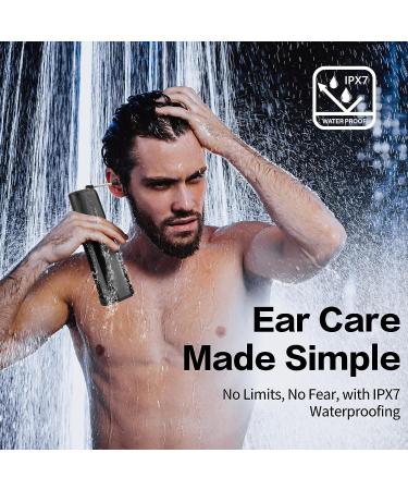 Electric Ear Cleaner Kit for Earwax Removal - 8 Reusable Tips, IPX7 Waterproof, Ear Irrigation System for Adults - Buy Online on GoSupps.com