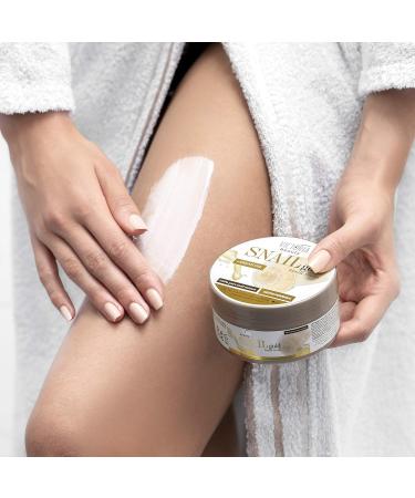 Victoria Beauty Snail Cream with Argan Oil - Nourishing Body Cream for the Whole Family (200 ml) | Hydrate & Rejuvenate Skin - Buy Online on GoSupps.com