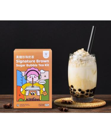 Tokimeki Signature Brown Sugar Bubble Tea Kit 255g - Authentic Bubble Tea Experience Fast International Shipping! - Buy Online on GoSupps.com