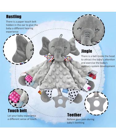 UNMOT Baby Comforters Gift Set for Newborn Boy Girl - Elephant Bracelet Included - Buy Online on GoSupps.com