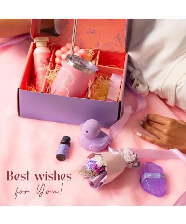 Happy Birthday Gifts for Women | Unique Gift Box Ideas for Mom Wife Sister & Friends | Cool Aroma Spa Basket & Nice Presents for All Ages - Buy Online on GoSupps.com