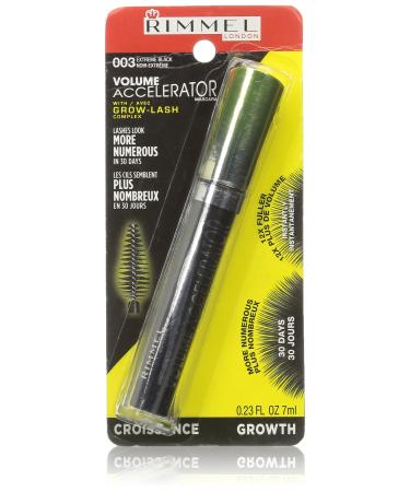 Rimmel RIMMEL - Volume Accelerator Mascara Black - 0 23 fl. oz. (7 ml)