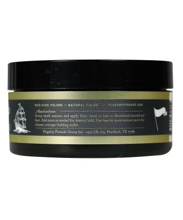 Handmade Blackship Pomade - Firm Hold, Low Shine 4oz - Buy Online on GoSupps.com