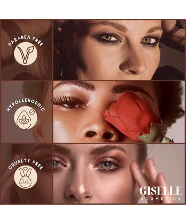 Giselle Cosmeics Gold Digger Mineral Makeup: Pure Non-Diluted Bronzer, Foundation, Concealer, Eye Shadow, Blush & Contouring Palette - Buy Online on GoSupps.com