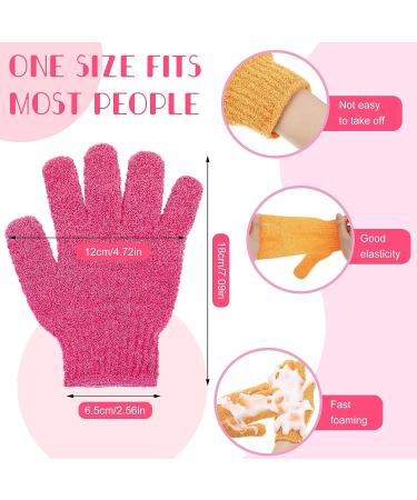 200 Pcs Double-Sided Exfoliating Gloves Bulk | Colorful Shower Gloves for Men, Women, Kids | Beauty Spa, Massage, Deep Clean Scrubber | 13 Colors - Buy Online on GoSupps.com
