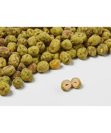 Khao Shong Wasabi Peanuts 140g (4 Pack) - Crunchy Snack with Medium Sharpness for On-the-Go Delight - Buy Online on GoSupps.com