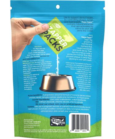 Plaque Zapper - Tasteless Fizzy for Cats & Dogs | Reduces Bad Breath & Tartar - Buy Online on GoSupps.com