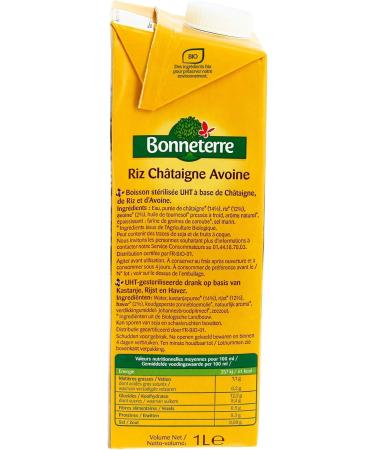Bonneterre - Chestnut Rice Oat Drink - Buy Online on GoSupps.com