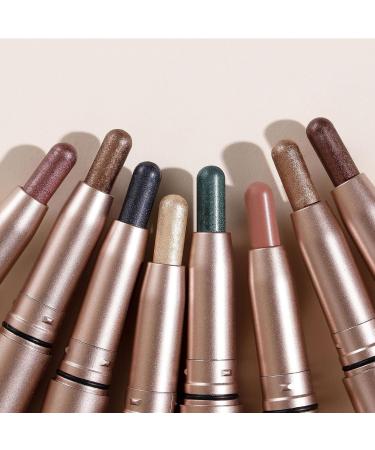 EnMart Eyeshadow Stick Longwear Cream Eye Shadow Pencil Double Ended Eyeshadow Stick Pearlescent Matte Silkworm Laying Pen Fine Flash Brightening Eye Shadow Pencil Preppy Makeup(12 Colors) C001 - Buy Online on GoSupps.com