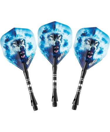 Fat Cat Predator 80% Tungsten Steel Tip Darts 23g with Case - Professional Grade - Buy Online on GoSupps.com