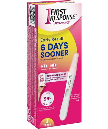 First Response Early Result Pregnancy Test - 3 Pack | Accurate & Reliable - Buy Online on GoSupps.com