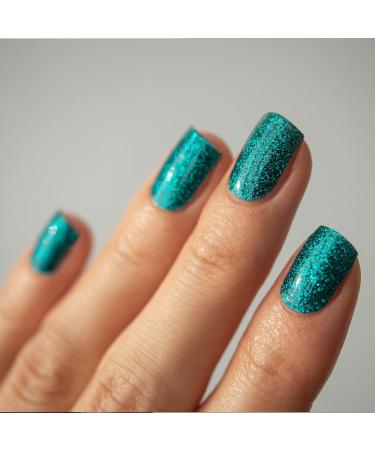 AVOA Beauty Nail Foil - Teal Me More | Long-Lasting Glitter Nail Wraps | Self-Adhesive 16 Pack - Buy Online on GoSupps.com