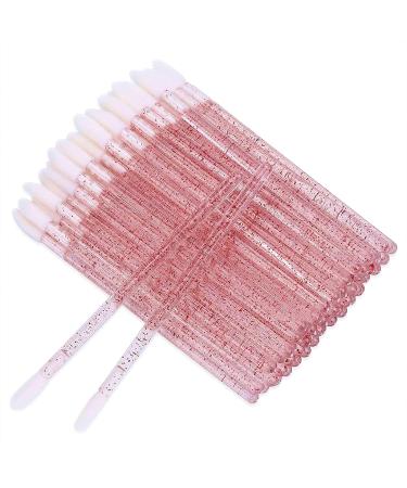 100 PCS Lip Brushes Disposable Crystal Lip Brushes Lip Rose Lipstick Concealer Brushes Gloss Brush Lipstick Applicator Wands Perfect Makeup Tool Kits - Buy Online on GoSupps.com