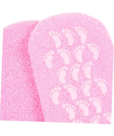 FRCOLOR 1 Set Gloves and Foot Mask Set Socks for Women Comfortable Moisturizing Gloves Female Moisturizing Gloves Moisturizing Socks for Foot Care Fabric Yarn Hand Pink Girl Child - Buy Online on GoSupps.com