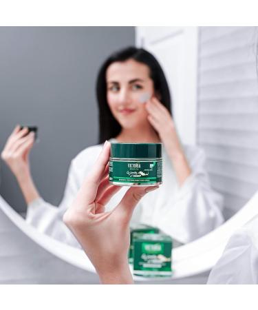 Victoria Beauty Jardin d HEMP Night Face Cream High Strength Hemp Oil Treatment for Deep Nourishment Super Moisturiser for Sensitive Extra Dry Skin Suitable for Men and Women Alike 50 ml - Buy Online on GoSupps.com