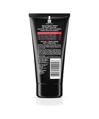 Neutrogena Men Skin Clearing Shave Cream - Oil-Free Prevents Razor Bumps & Ingrown Hairs 5.1 fl. oz - International Shipping Available - Buy Online on GoSupps.com