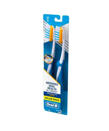 Oral-B Pro-Flex Toothbrush | Clinical Pro-Health | Soft Bristles | 2 Count - Buy Online on GoSupps.com