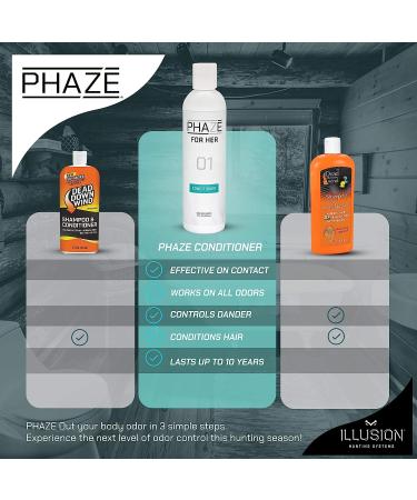 Illusion Systems PhaZe for Her 1 Conditioner - Women's #1 Deer Hunting Scent Elimination - Buy Online on GoSupps.com