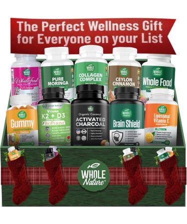 Whole Nature Brain Booster Nootropics - Brain Shield with Ginkgo Biloba Alpha GPC and Bacopa Monnieri Vitamin B12 B3 - Support Focus Memory & Clarity Energy & Stress Relief. (1) - Buy Online on GoSupps.com