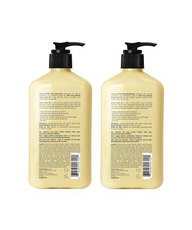 Hempz Sweet Pineapple & Honey Melon Body Lotion 2-Pack Bundle - Daily Moisturizing Cream with Shea Butter, Aloe, and Orange Extract - Hemp Seed Oil, 17 fl oz - Skin Care Products - Buy Online on GoSupps.com