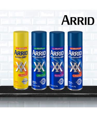 Arrid XX Extra Dry Antiperspirant Deodorant Regular Twin Pack - 2 x 6oz Cans - Buy Online on GoSupps.com
