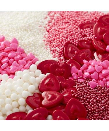 Wilton Silver and Gold Sprinkles Dessert Decorating Set 8-Piece Valentine - Buy Online on GoSupps.com