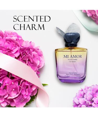 MI Amor Women Perfume Long Lating Eau De Parfum Fresh And Trendy Natural Spray Fragrance For Effortless Chic 3.4 Fl Oz For Daily Used MI Amor 3.4 Fl Oz (Pack of 1) - Buy Online on GoSupps.com