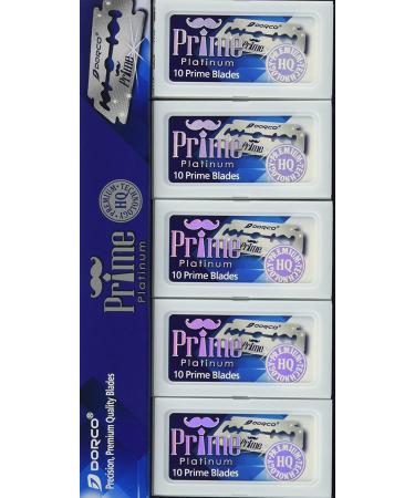 Dorco 100 Piece Prime Double Edge Razor Blades | Premium Quality - Buy Online on GoSupps.com