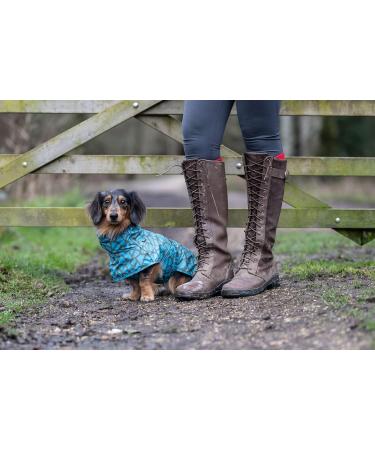 Rukka Pets Hayton Warm Dog Raincoat - Aqua - Waterproof & Cozy for All Sizes - Buy Online on GoSupps.com