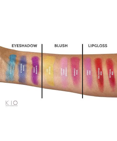 KIO COSMETICS Unicorn All in One Makeup Palette - 9 Colors Eyeshadows, Blush, Lip-Gloss | Natural Non Toxic | Kids, Teens, Pre-Teens | Amazon Exclusive - Buy Online on GoSupps.com